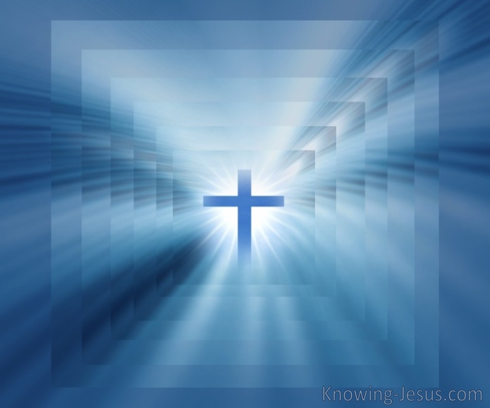 CROSS Of Christ (blue)
